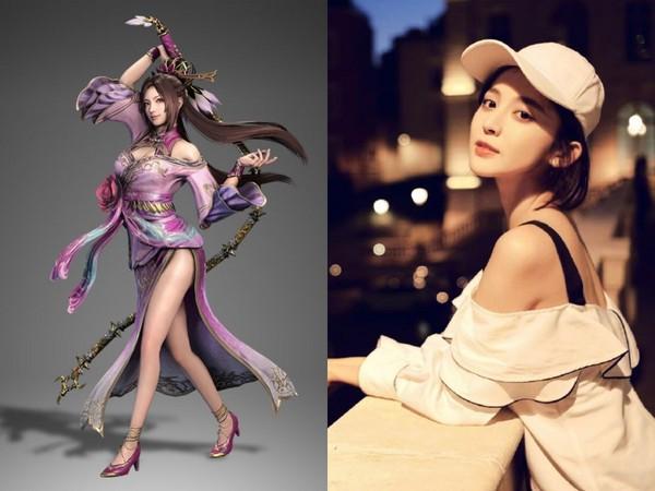 《真三国无双》貂蝉红袍现身! 古力娜扎逆天睫毛激美