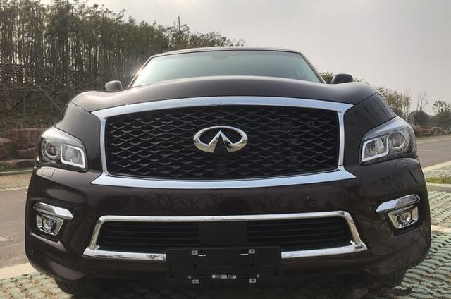 新車型18款中東版英菲尼迪QX80上市外觀霸氣