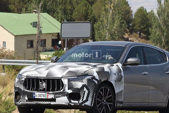 玛莎拉蒂Levante GTS谍照 或采用新动力