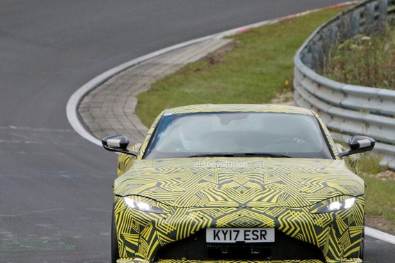 新阿斯顿马丁Vantage谍照 搭4.0T发动机