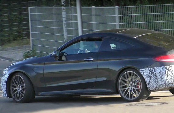 梅赛德斯-AMG C63谍照曝光 或明年亮相