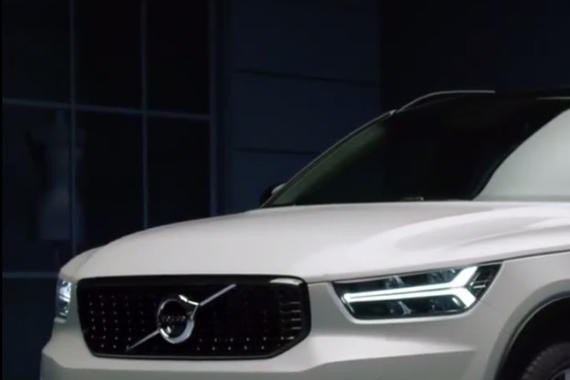 沃尔沃XC40预告图大曝光 9月21日亮相