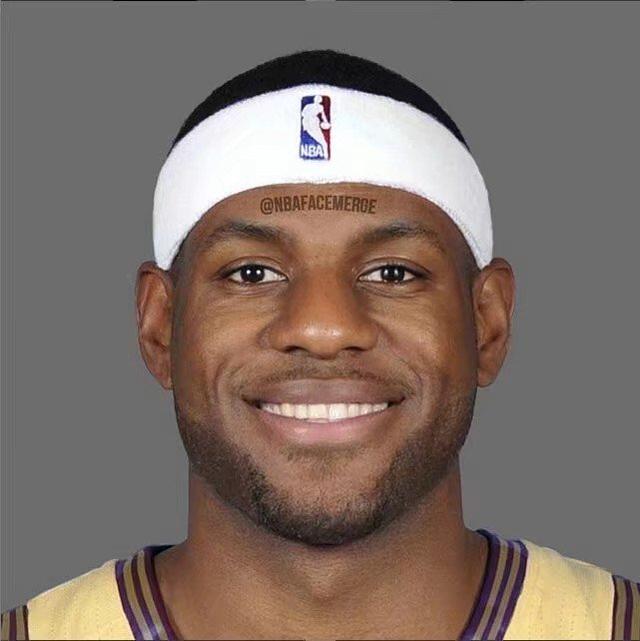 把nba各大明星脸p成一张你能认出几个