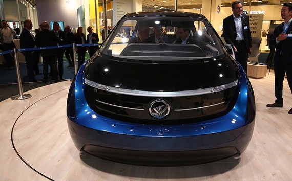 2017法兰克福车展 延锋XiM18概念车亮相