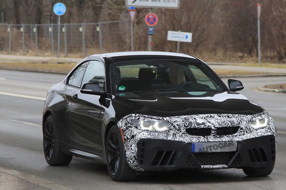 曝宝马M2 CSL测试谍照 预计2019年亮相