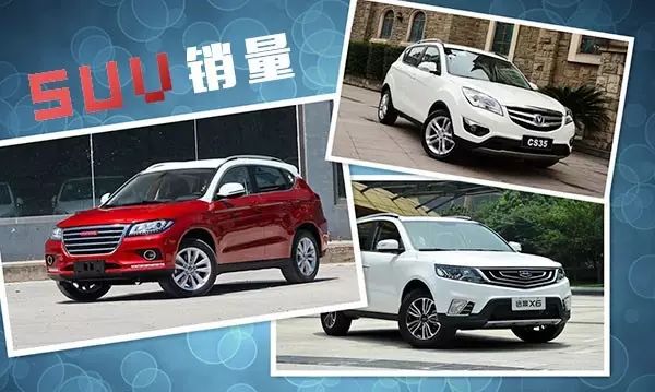 最坚挺的3款自主SUV,年年月销过万!