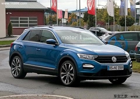 搭载高尔夫R同款发动机 大众T-Roc R实车图