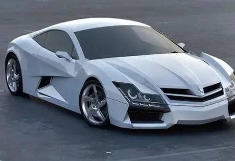 远看似兰博基尼，看车标以为是三菱，没想到是台奔驰