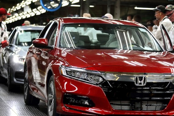 本田投资2.67亿美元在美正式投产全新雅阁