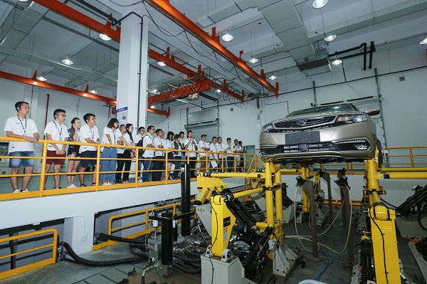 参观吉利杭州湾研发中心:自主品牌研究院在做