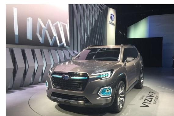 斯巴鲁抢尽丰田风头，新款SUV比汉兰达还霸气