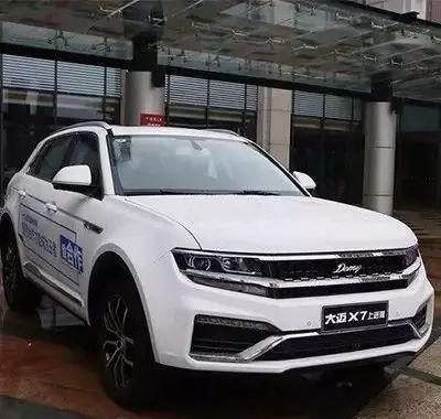 众泰大迈X7上进版正式上市，售10.69-15.99万元！