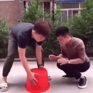 爆笑gif:姑娘,你这智商基本没救了