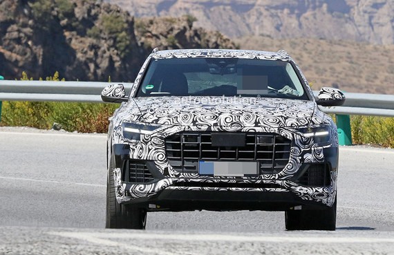 曝奥迪全新Q8内饰谍照 将于2018年推出