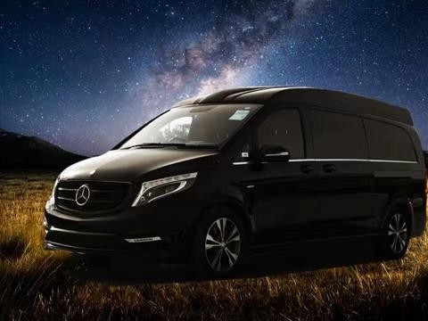 有了加高顶奔驰V260L，还想什么斯宾特，打开车门霸气了！