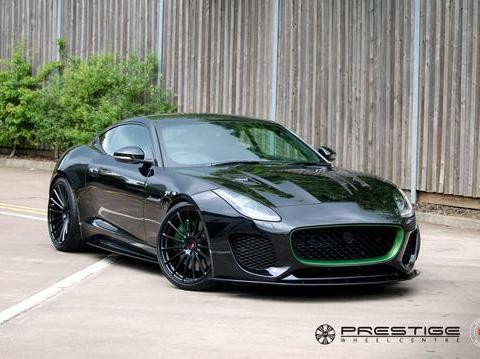 捷豹F-Type R改装绿色前脸和Vossen轮毂