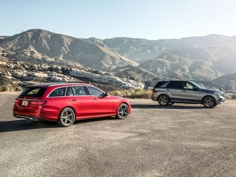 时尚高端大气 -AMG GLE43与2017年梅赛德斯 - 奔驰E400货车