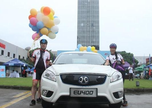 世界无车日 北汽新能源领跑杭州“4+2”公益骑行