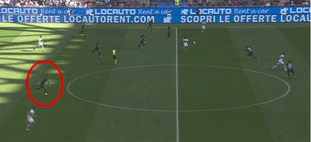 国米伊皇狂奔60米回追!像极了孙继海 这解围打