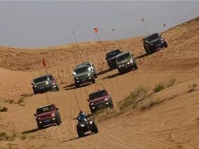 北京汽车的兄弟们，“十一阿拉善英雄会”让我们共赴精彩