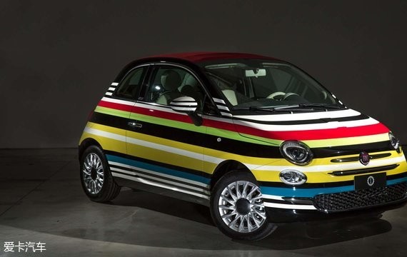 行走的艺术品 菲亚特500C特别版官图
