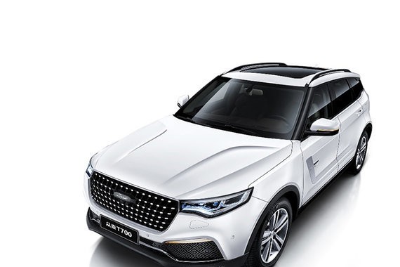 众泰T700L官图发布 7座布局/年内上市