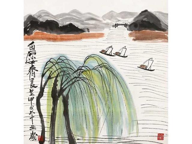 齐白石小女儿"齐派"代表画家齐良芷国画作品欣赏