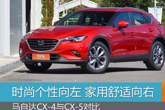 马自达CX-4与CX-5 时尚个性