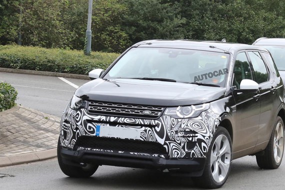 路虎新发现神行插电混动版测试谍照曝光