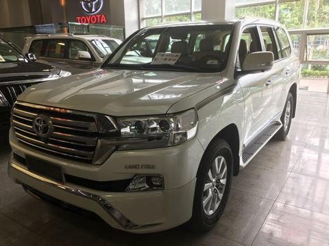 17款酷路泽4600中东版V8 发动机 7座手续