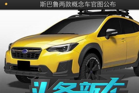 头条·新车｜ 东京车展首发 斯巴鲁两款概念车官图公布