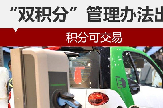 “双积分”管理办法出台 积分可交易