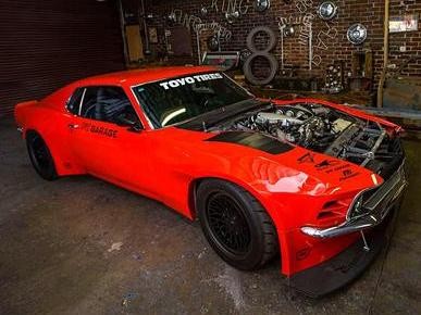 2010日产GT-R / 1970福特野马改装合体Muzilla