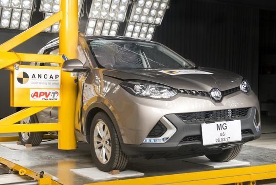 中国首个澳洲ANCAP安全五星出炉 上汽名爵GS问鼎