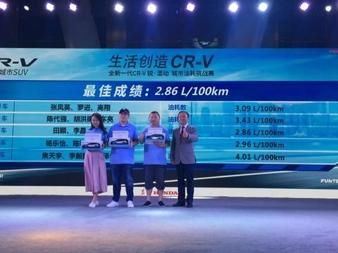 CR-V重庆试驾, 这油耗让大家不敢相信