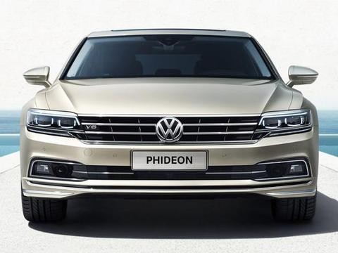 2018款大众辉昂自适应空气悬架售价34.9万元起，终于面对奥迪A6L