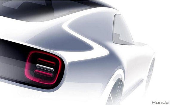 本田新纯电概念车预告图 东京车展发布