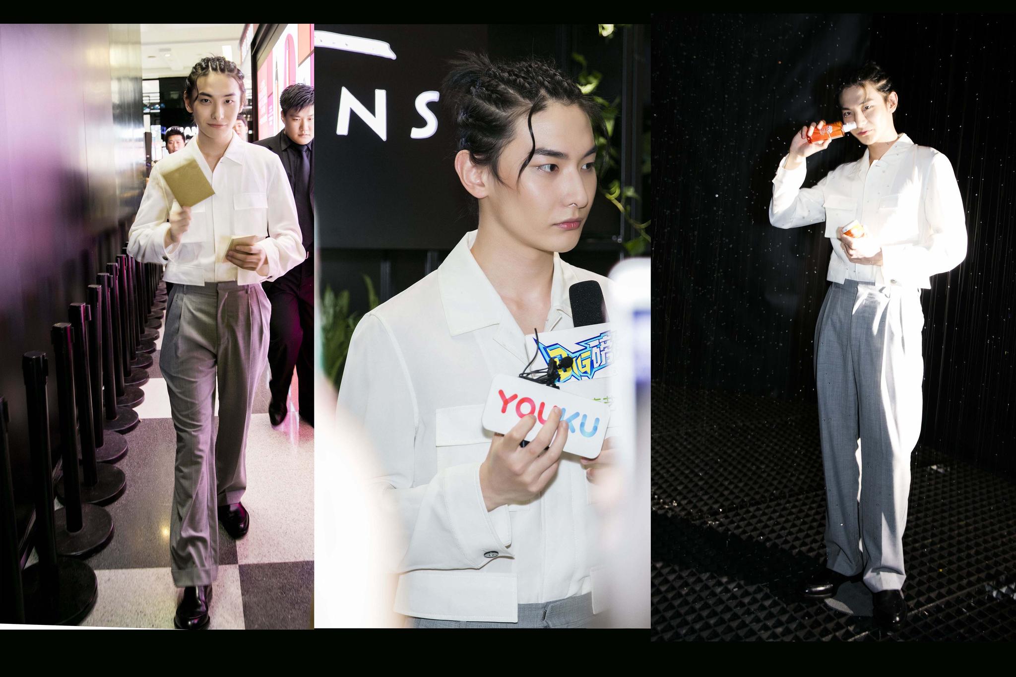 王瑞昌出席活动 现身上海人气高涨