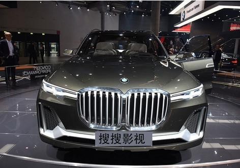 宝马概念车谍照曝光 外形突破颜值超高 是奥迪Q7的强劲对手