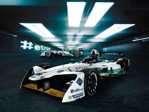 奥迪全新Formula E赛车发布：采用e-tron命名