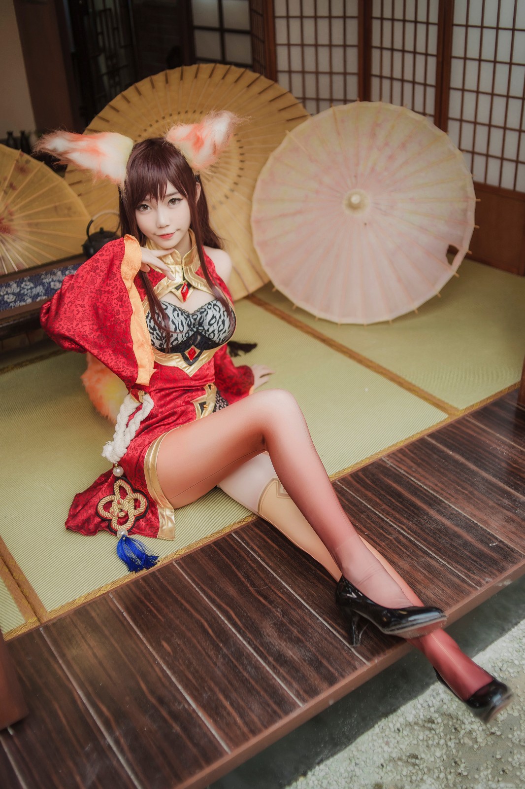 王者荣耀cos美女美腿