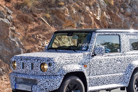 全新吉姆尼路试谍照曝光 东京车展发布