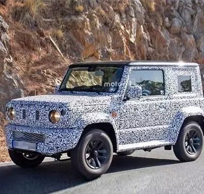 外观形似奔驰大G，全新吉姆尼路试谍照曝光！