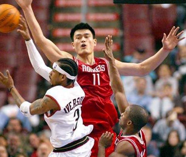 NBA球星中眼中的姚明,科比赞他是现象级球员