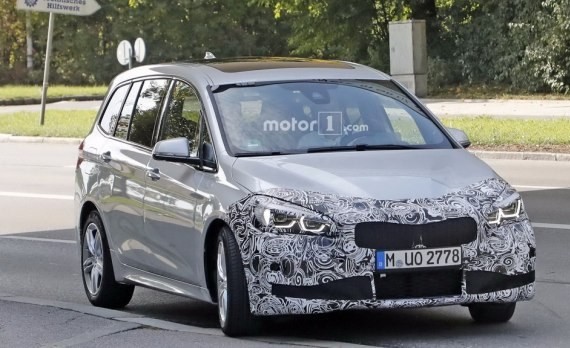 新款宝马2系多功能旅行车谍照 外观升级