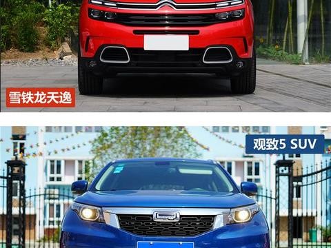 黑马遇上经典 看观致5SUV PK 雪铁龙天逸