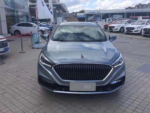 首台红旗H5, 颜值超强, 合资车们压力山大!