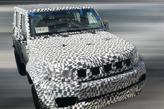 新款北京BJ40L谍照曝光 或广州车展亮相