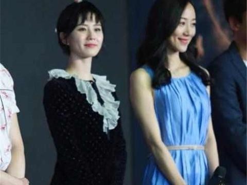 她们年龄差不多，在剧中一个演长辈一个演晚辈，但出行都是豪车！