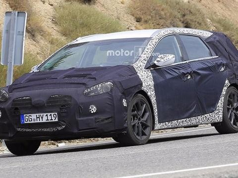 外观设计大幅度革新 现代新款i40 谍照